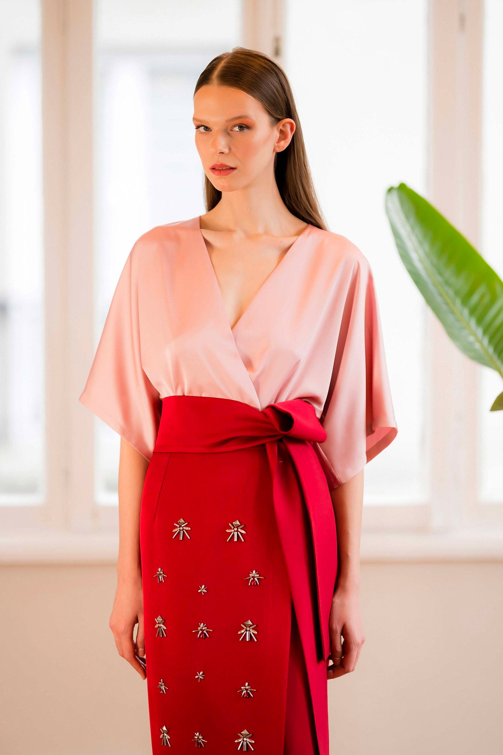 LOLA BLOUSE & SKIRT SUIT